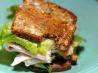 Gluten Free Turkey Club Sandwich. Recipe by Elana's Pantry