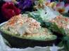 Deviled Egg Stuffed Avocados!. Recipe by Sharon123