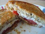 Tomato, Mozzarella & Pesto Panini. Photo by Starrynews