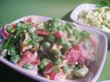 Fresh Garden Pea Salad