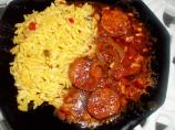Sausage With Peppers, Onions, and Beer