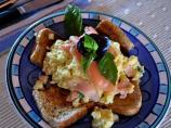 Scrambled Egg With Smoked Salmon