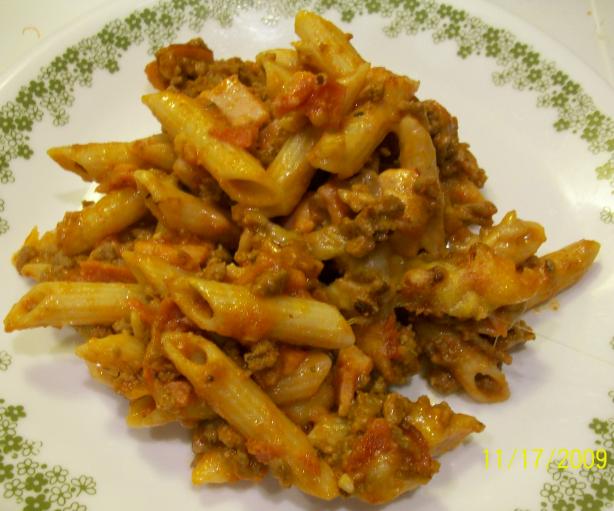 V's Pizza Casserole. Photo by internetnut