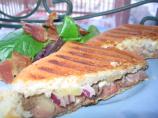 Roast Beef Panini With Horseradish Mayo. Photo by Lorrie in Montreal