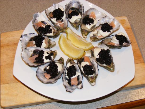 Oysters Millionaire. Photo by Chef AlexE