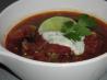 Black Bean-Tomato Soup With Cilantro-Lime Cream
