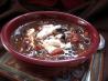 Black Bean-Tomato Soup With Cilantro-Lime Cream