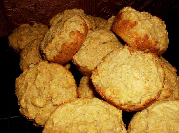 Yellow Squash Cornbread Muffins. Photo by mersaydees