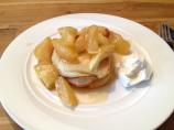 Perfect Ricotta Pancakes With Caramelised Apple