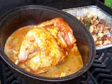 Charcoal Grilled Turkey Half