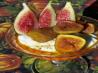 Saffron Scented Fresh Figs With Cinnamon and Honey