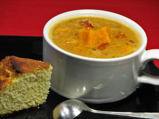 Tomato Sweet Potato Bisque. Photo by Kerfuffle-Upon-Wincle