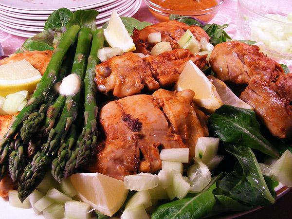 Easy Chicken Tandoori. Photo by Lavender Lynn