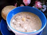 Creamy Mushroom Beef Soup