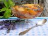 Fresh Peaches in Sauternes Soak With Angelica and Lavender