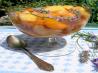 Fresh Peaches in Sauternes Soak With Angelica and Lavender