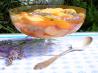 Fresh Peaches in Sauternes Soak With Angelica and Lavender. Recipe by French Tart