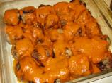 Turkey Balls & Pepper Sauce
