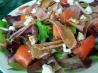 No-Cook Roast Beef Salad With Goat Cheese and Balsamic. Recipe by ChefDLH