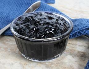 Wild Huckleberry Jam. Photo by jacobscrazymom