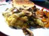 Brouillade of Mushrooms (or the best scrambled eggs you'll ever eat). Recipe by Sackville