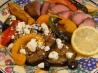 Eggplant and Peppers With Feta. Recipe by breezermom