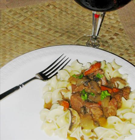 Beef Bourguignon. Photo by Caroline Cooks