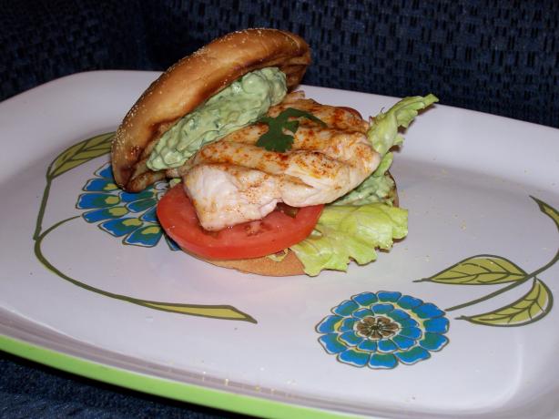 Summer Grilled Chicken Breast Sandwich With Avocado Cilantro May. Photo by Chef Bevier