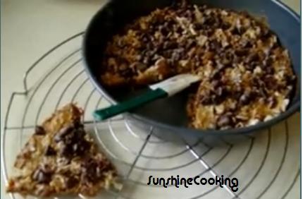 Solar Cooked Easy Five Layer Cookie Bar Triangles. Photo by SunshineCooking