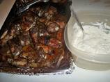 Chicken Wings With Creamy Dipping Sauce