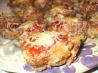 BBQ Cheddar Mini Meatloaf "muffins". Recipe by Isaac's Mama