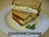 Solar Cooked Moroccan Egg Salad Sandwich Hold the Mayo
