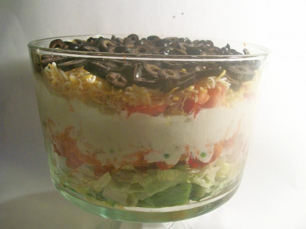 Layered Chef Salad. Photo by Sharon123