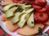 Strawberry, Melon & Avocado Salad. Recipe by JanuaryBride