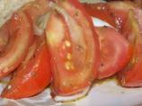 Greek Style Tomato and Onion Salad. Photo by lauralie41