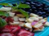 Family Fun's Red, White & Blueberry Fruit Salad. Recipe by Cookgirl