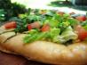 Mini Caesar Salad Pizzas. Recipe by Boomette