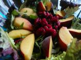 Cote D'azur Fruit and Greens Salad With Honey Lemon Dressing