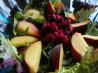 Cote D'azur Fruit and Greens Salad With Honey Lemon Dressing. Recipe by BecR