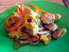 Bison Medallions With Red Pepper and Orange Relish