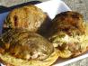 Grilled Pesto Stuffed Chicken Thighs. Recipe by threeovens