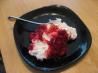 Danish Rice Pudding W/Raspberry Sauce (Ris a La Mande). Recipe by Deantini