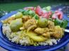 Moroccan Seasoned Chicken With Pine Nut Couscous