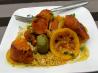 Moroccan Seasoned Chicken With Pine Nut Couscous. Recipe by threeovens
