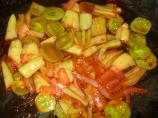 Catalina Peppers, Onions & Tomatoes