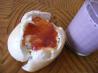 Everyday French Breakfast- Baguette and Jam With Chocolate Milk. Recipe by Shuzbud