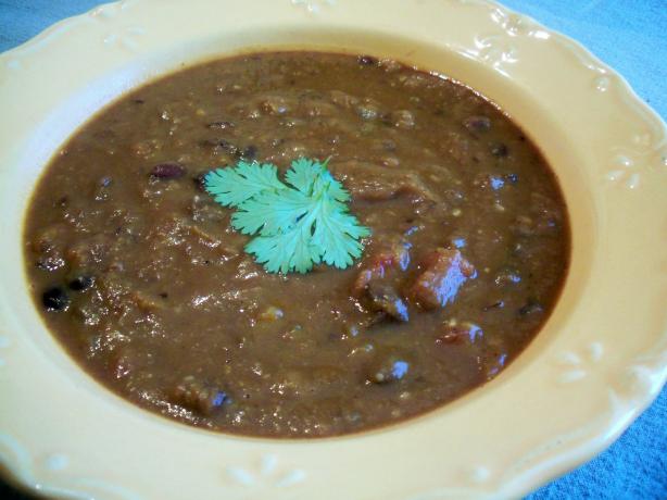 Pumpkin Black Bean Soup. Photo by *Parsley*