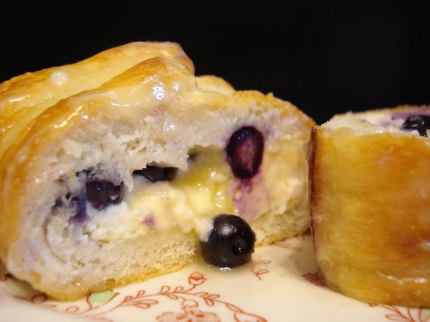 Blueberry Cream Cheese Braided Loaf. Photo by Kim D.