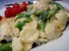 Orecchiette, Caramelized Onions, Sugar Snap Peas & Ricotta. Recipe by Realtor by day, Chef by night