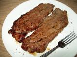 Montreal Steak With Marinade. Photo by Honeym